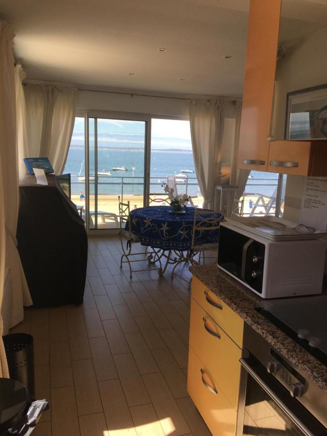 Appartement Arcachon Perreire Premiere Ligne Les Pieds Dans L Eau Vue Magnifique Sur Le Bassin Exterior foto