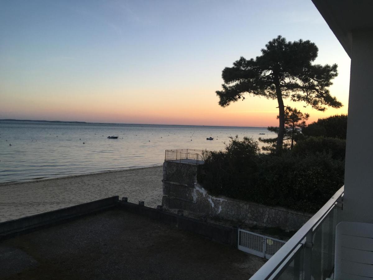 Appartement Arcachon Perreire Premiere Ligne Les Pieds Dans L Eau Vue Magnifique Sur Le Bassin Exterior foto