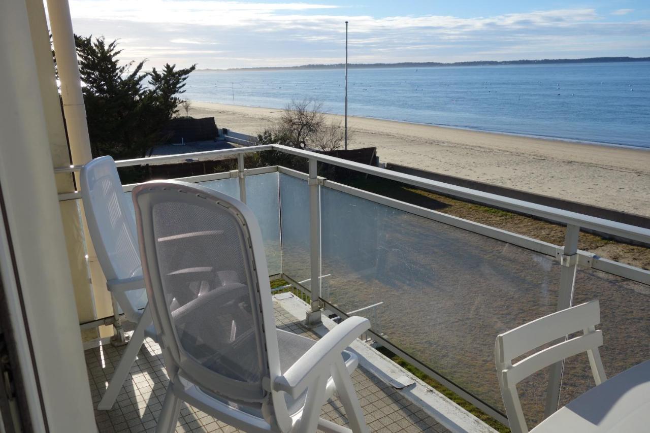 Appartement Arcachon Perreire Premiere Ligne Les Pieds Dans L Eau Vue Magnifique Sur Le Bassin Exterior foto
